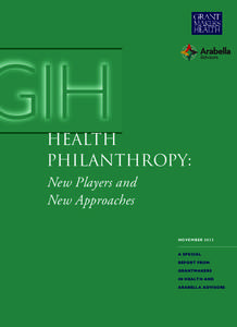 Business / National Terrorism Advisory System / Venture Philanthropy Partners / Fundraising / Community development financial institution / Venture philanthropy / Public health / National Committee for Responsive Philanthropy / Philanthropy / Health / Finance