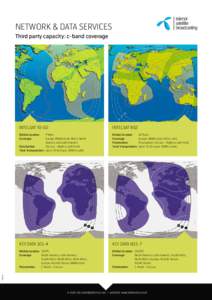 Network & Data Services Third party capacity: c-band coverage Intelsat 902  Orbital location:	1°West