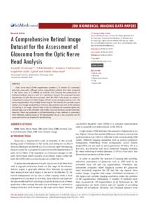 Central  JSM BIOMEDICAL IMAGING DATA PAPERS Research Article
