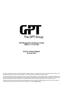 Microsoft Word - June 2014 GPTMH Financial Report ARMC and Board (Track changes).doc