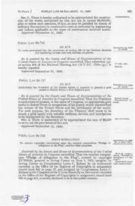 74 S T A T . ]  PUBLIC LAW[removed]SEPT. 13, 1960 SEC. 3. There is hereby authorized to be appropriated for construction of the works authorized by this Act not to exceed $6,000,000, plus or minus such amounts, if any, as