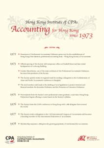 Hong Kong Institute of Certified Public Accountants / Auditing / Accountant / International Federation of Accountants / World Congress of Accountants / Hong Kong / Gordon MacWhinnie / Accountancy in Hong Kong / Association of Chartered Certified Accountants / Accountancy / Business / Professional accountancy bodies