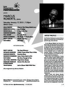 Roberts / Wynton Marsalis / Deep in the Shed / Duke Ellington / Ellis Marsalis /  Jr. / Ali Jackson / Jazz / Music / Marcus Roberts