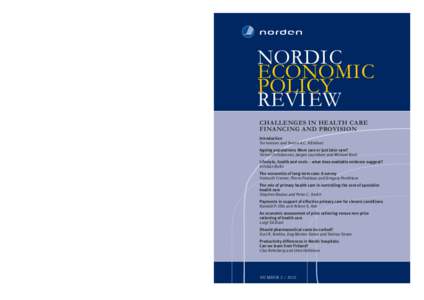 Health economics / Nordic Council / Health / Health insurance / Medicine / Nordic countries / Health care / Primary care