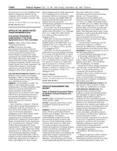 [removed]Federal Register / Vol. 72, No[removed]Friday, December 28, [removed]Notices Act pursuant to 5 U.S.C. 552a(k)(1) and (k)(2) as claimed by ODNI or by the