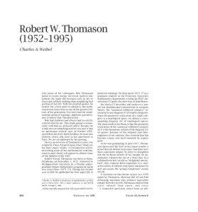 comm-thomason.qxp[removed]:11 PM Page 860  Robert W. Thomason