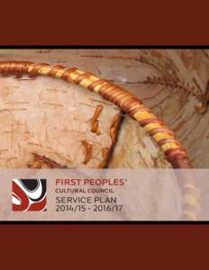 First Peoples’ Cultural Council Service Plan17