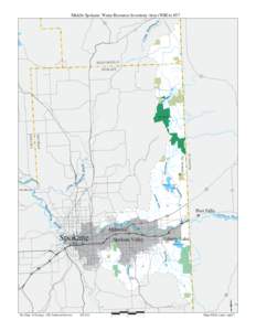 Middle Spokane Water Resource Inventory Area (WRIA) #57  PEND OREILLE Kootenai, Id.