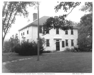 Putnam House, Rutland, Massac husetts