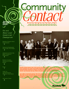 January 2007 Manitoba Aboriginal and Northern Affairs  For and