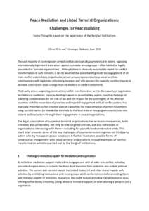 Sociology / Social psychology / Mediation / Peacebuilding / Peace journalism / Liberation Tigers of Tamil Eelam / Conflict resolution / Conflict transformation / Negotiation / Conflict / Dispute resolution / Peace