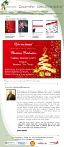 December 2014 Newsletter SARALAND, SATSUMA, CHICKASAW, CREOLA, AXIS, BUCKS, CITRONELLE, & SURROUNDING MOBILE AREAS[removed]PAGE 1