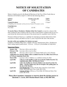 Jennifer Brunner / Elections / Absentee ballot / United States Senate election in Minnesota