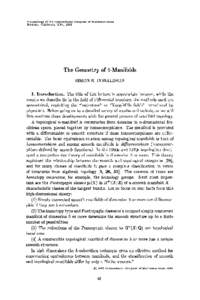 Proceedings of the International Congress of Mathematicians Berkeley, California, USA, 1986
