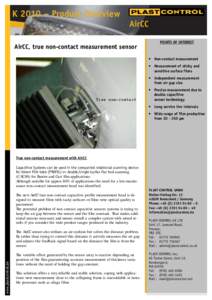 K 2010 – Product Overview  AirCC