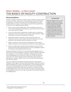 The Basics of Facility Construction.indd