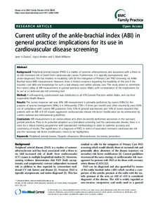 Davies et al. BMC Family Practice 2014, 15:69 http://www.biomedcentral.com[removed]RESEARCH ARTICLE  Open Access