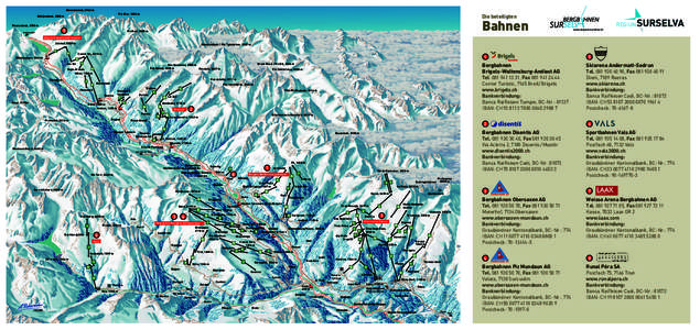 Rienzenstock, 2962 m Piz Giuv, 3096 m Schijenstock, 2888 m  Die beteiligten