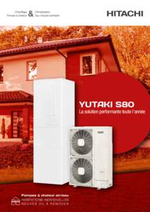AIR-EAU YUTAKI S80+ECS integre•-new