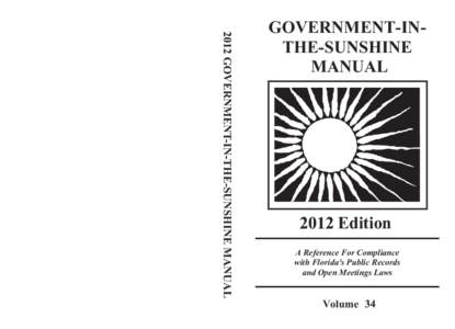 Government in the Sunshine Manual_C.indd