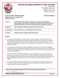 Declaration on the Rights of Indigenous Peoples / United Nations / Assembly of First Nations / First Nations / Indigenous rights / Americas / Aboriginal peoples in Canada / History of North America