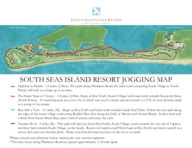 South_Seas_Island_Resort - Jogging Map