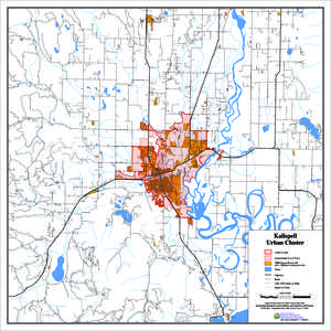 Montana DEQ - Kalispell Urbanized Area Map