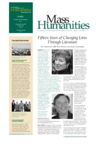 Inside: Surfing the Humanities page 2 Humanities on the Inside-Out