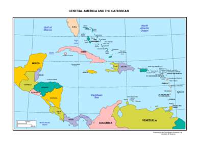 CENTRAL AMERICA AND THE CARIBBEAN  U.S.A. Gulf of Mexico