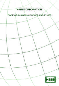 CODE OF BUSINESS CONDUCT AND ETHICS  Message From Our Chairman any situation that we know or suspect violates the Code and threatens our hardearned trust. In the section entitled “Seeking Guidance and Reporting Conce