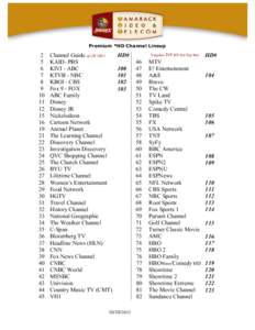 Microsoft Word - TVT Premium HD Channel Lineup.doc