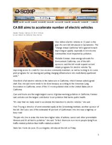 Pollution in California / Electric vehicles / Electric vehicle / Greenlining Institute / Air pollution