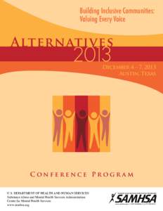 Building Inclusive Communities: Valuing Every Voice Alternatives  2013