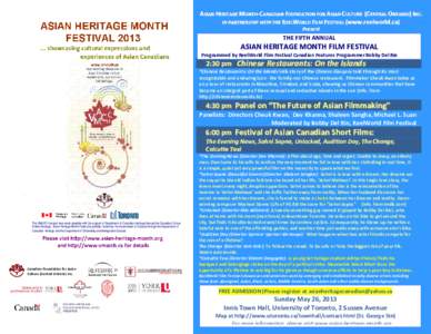 Microsoft Word - ASIAN HERITAGE MONTH FILM FESTIVAL POSTER 2013.doc
