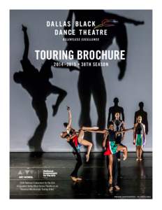 TOURING BROCHURE 2014 –2015 •  38TH SE ASON