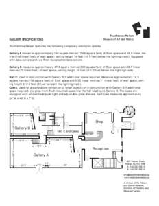 Gallery Floorplan & Specs .indd