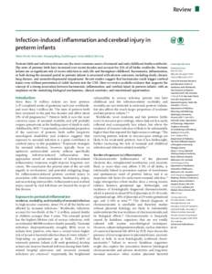 Review  Infection-induced inflammation and cerebral injury in preterm infants Tobias Strunk, Terrie Inder, Xiaoyang Wang, David Burgner, Carina Mallard, Ofer Levy