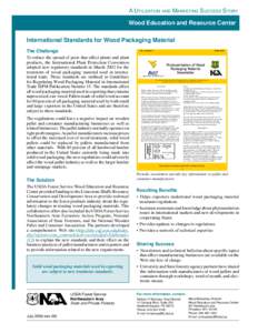 International Standards for Wood Packaging Material