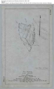 Plan showing coal owned by Sam Obsharsky at Somers No. 2 Mine, 1923 Folder 28 CONSOL Energy Inc. Mine Maps and Records Collection, [removed], AIS[removed], Archives Service Center, University of Pittsburgh 