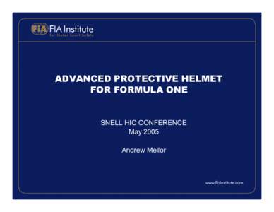 Microsoft PowerPoint - Mellor helmet v1 - draft.ppt