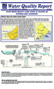 Water Quality Report System No[removed]City of North Myrtle Beach www.nmb.us July 2014