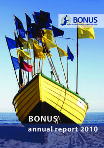 BONUS annual report 2010 BONUS annual report 1