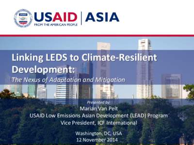 Energy Trends in developing Asia: Renewable Energy and Energy Efficiency in Context