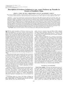 J. Eukaryot. Microbiol., 55(2), 2008 pp. 117–130 r 2008 The Author(s) Journal compilation r 2008 by the International Society of Protistologists