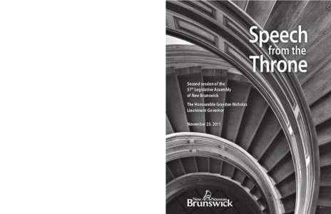 Fredericton / Official bilingualism in Canada / NB Power / Moncton / Erminie Cohen / Shawn Graham / Kelly Lamrock / New Brunswick / Geography of Canada / Provinces and territories of Canada