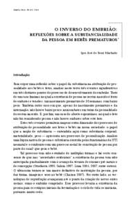 MANA 19(1): 99-122, 2013  O INVERSO DO EMBRIÃO: