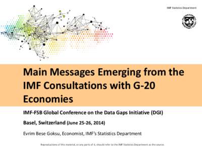 Main Messages Emerging from the IMF Consultations with G-20 Economies