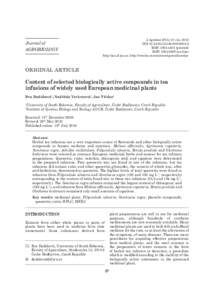 Journal of AGROBIOLOGY J Agrobiol 27(1): 27–34, 2010 DOIs10146ISSNprinted)