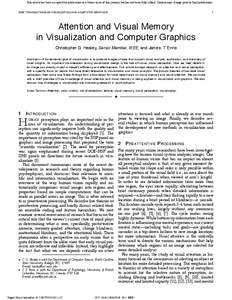 This article has been accepted for publication in a future issue of this journal, but has not been fully edited. Content may change prior to final publication. IEEE TRANSACTIONS ON VISUALIZATION AND COMPUTER GRAPHICS 1  