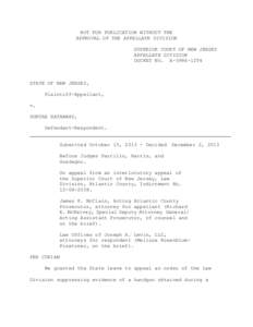 NOT FOR PUBLICATION WITHOUT THE APPROVAL OF THE APPELLATE DIVISION SUPERIOR COURT OF NEW JERSEY APPELLATE DIVISION DOCKET NO. A-3986-12T4